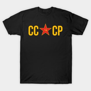 CCCP, Star, Hammer and Sickle T-Shirt